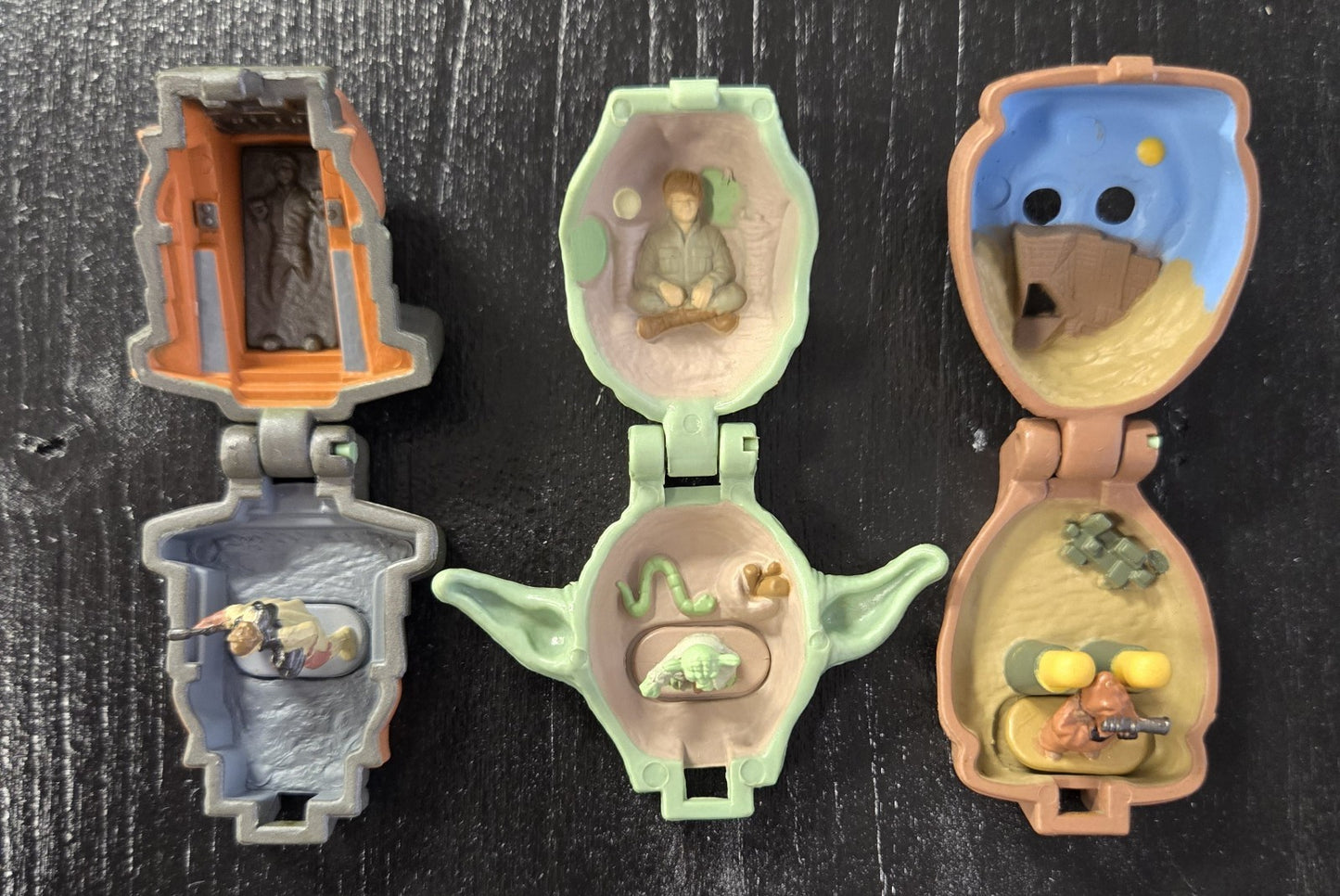 Star Wars Micro Machines - Lot Of 3 with Figures
