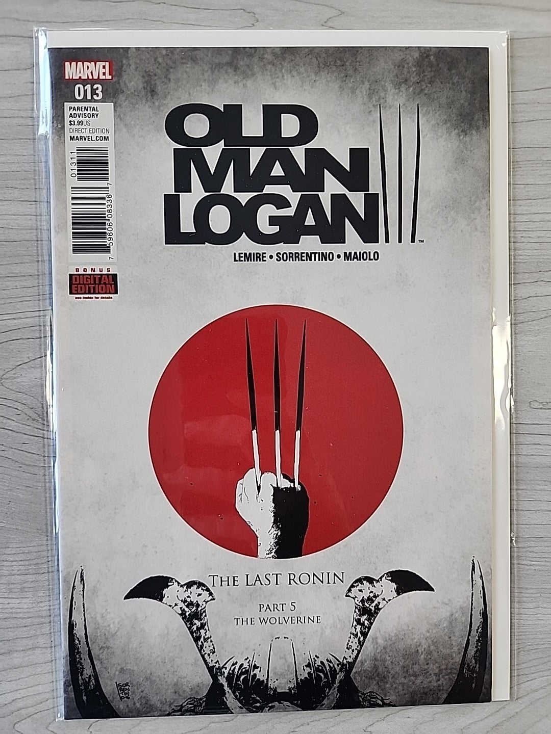 Old Man Logan 1-13 LOT OF 13 Marvel (2016-2018) Lemire/Sorrentino 1st Prints NM