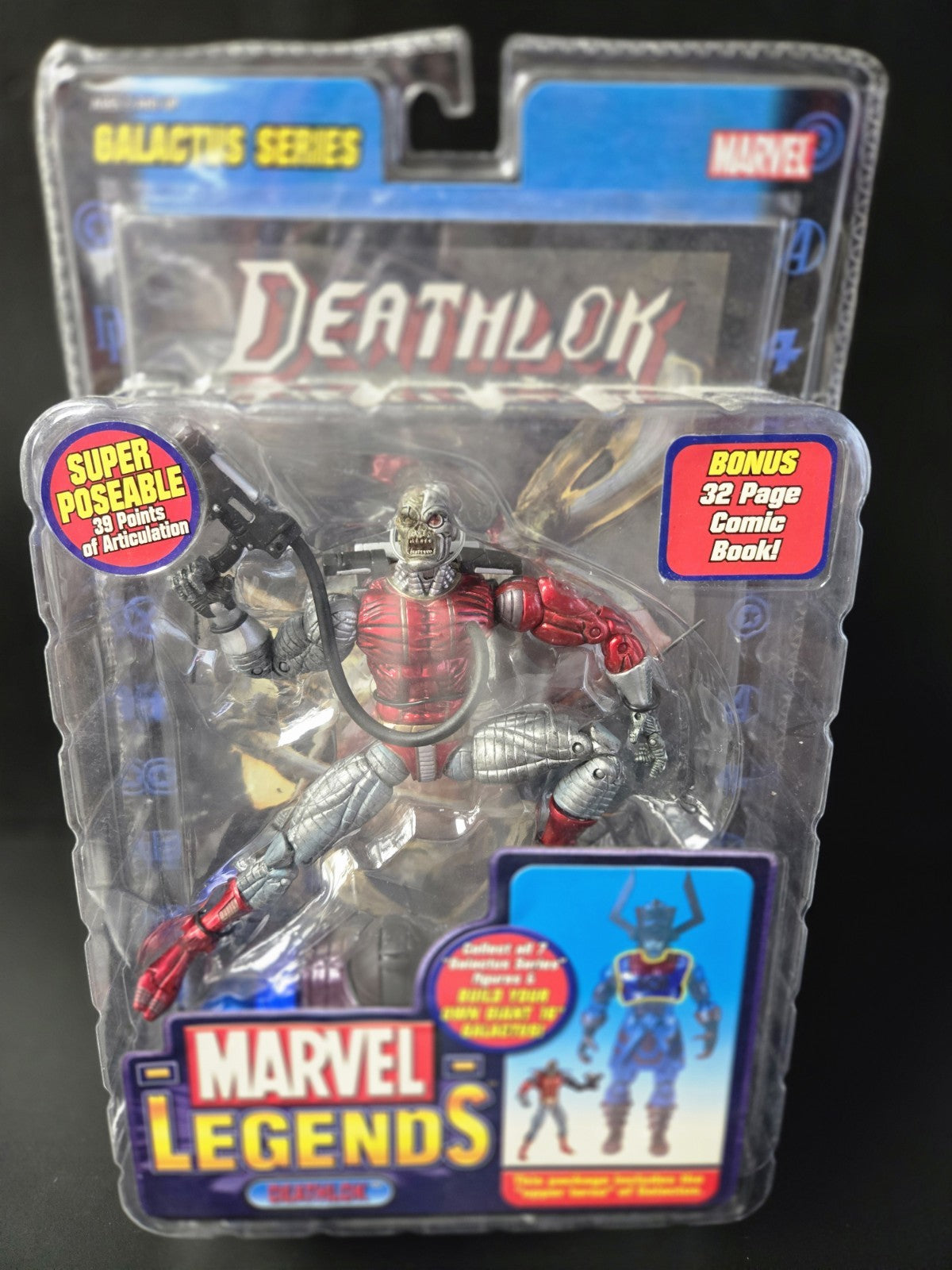 Marvel Legends Deathlok Action Figure BAF Galactus Series NIB Toy Biz 2005