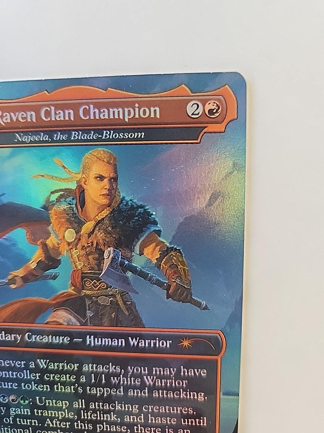 MTG Eivor Raven Clan Champion (Najeela) Secret Lair Drop SLD 1557 Foil English