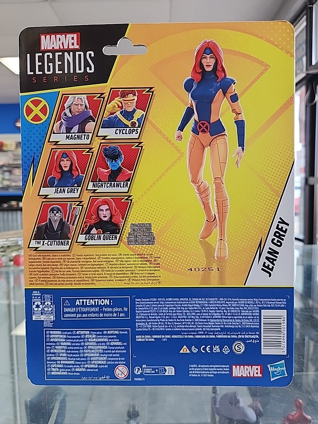 Marvel Legends Jean Grey X-Men 97 Series 2 6" Figure New Hasbro Disney 2024 New
