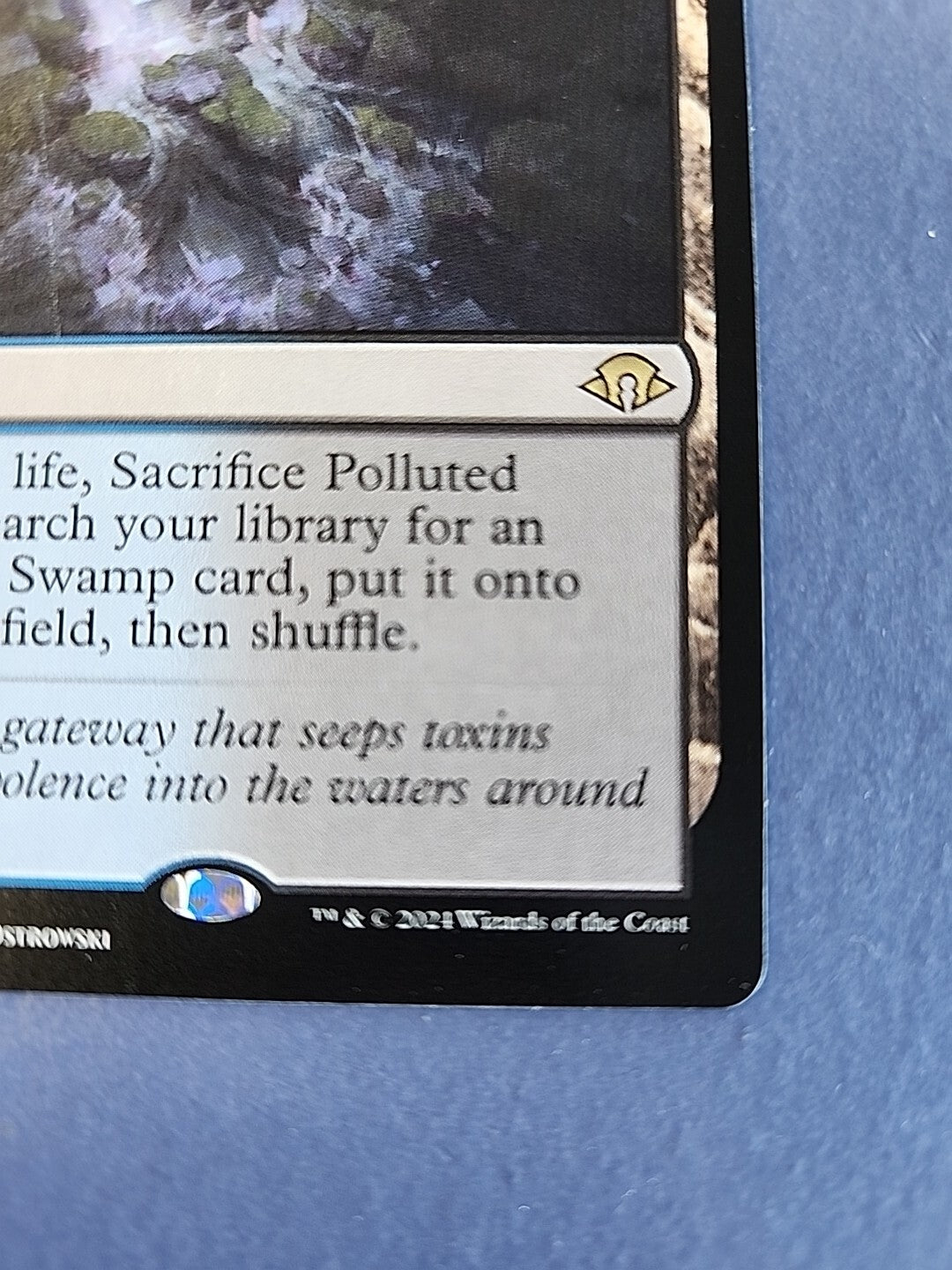 MTG Polluted Delta Rare Land Modern Horizons 3 Magic The Gathering NM/M