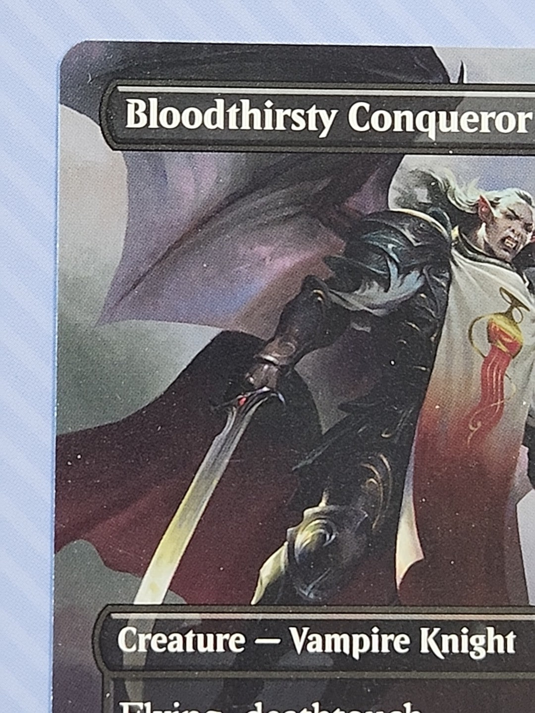 MTG Bloodthirsty Conqueror (Borderless) Foundations Regular Magic The Gathering