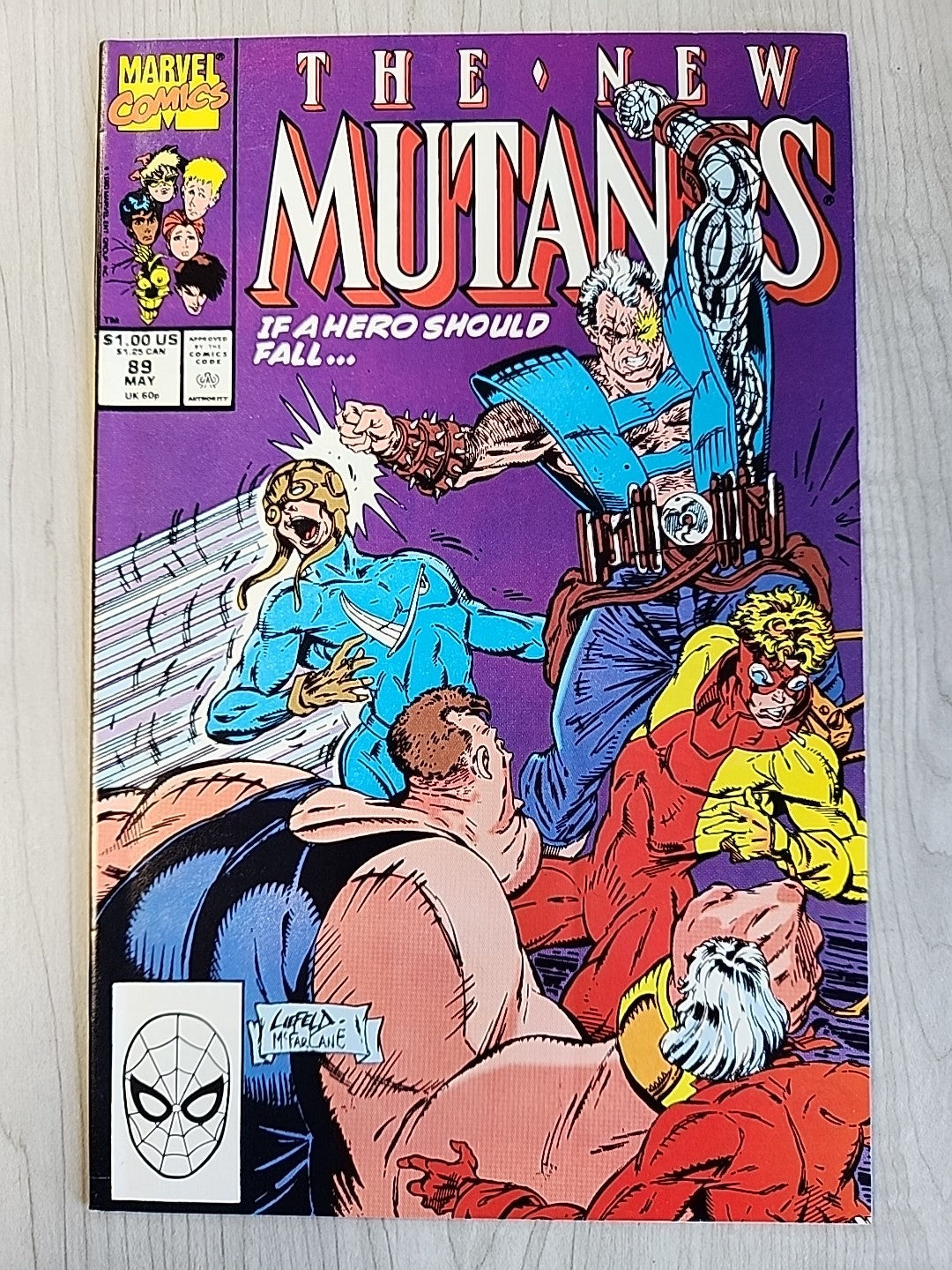 THE NEW MUTANTS #89 Marvel Comics 1990 HIGH GRADE Liefeld McFarlane