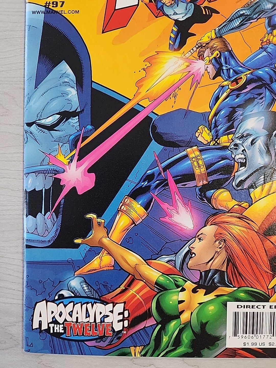 X-Men # 97 2000 Variant Connecting Cover Yu Apocalypse
