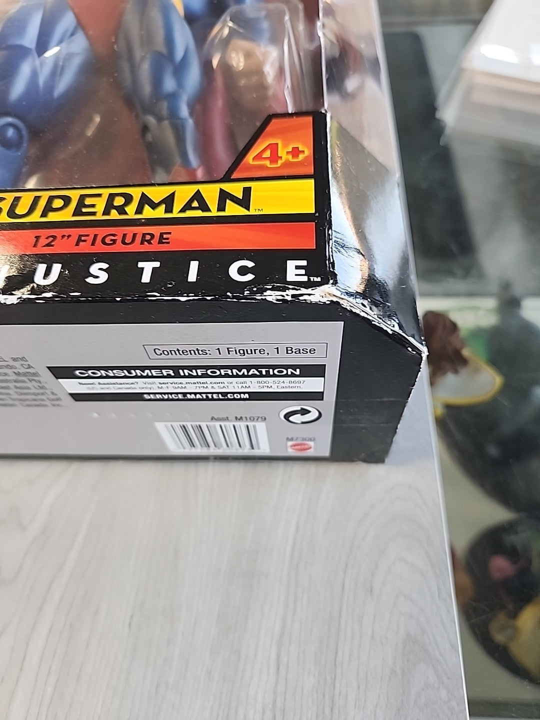DC Universe Superman Action Figure Giants Of Justice New Sealed 2007 12”