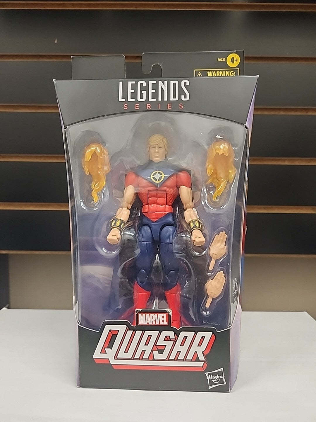 Marvel Legends Quasar 6 Inch Action Figure Blue Hasbro Brand New