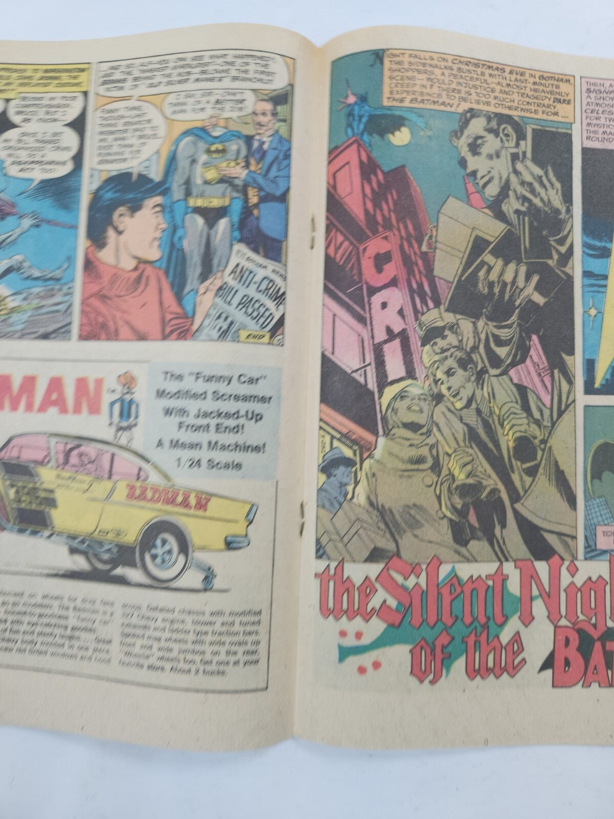 BATMAN 219 - VG/F 5.0 - COMMISSIONER GORDON - NEAL ADAMS ART (1970)
