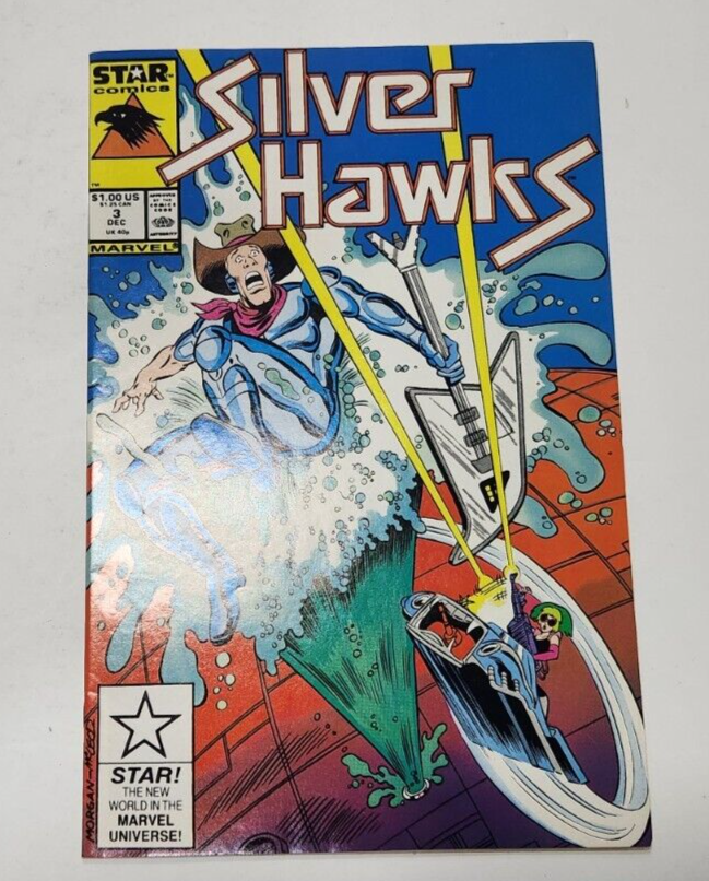 SilverHawks #3 Star Marvel Comics Bluegrass Cover