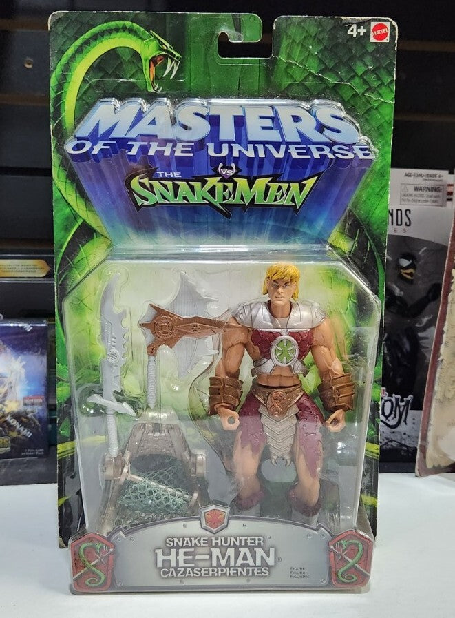 Masters of the Universe Snake Hunter He-Man Action Figure MOTU 2003 Mattel
