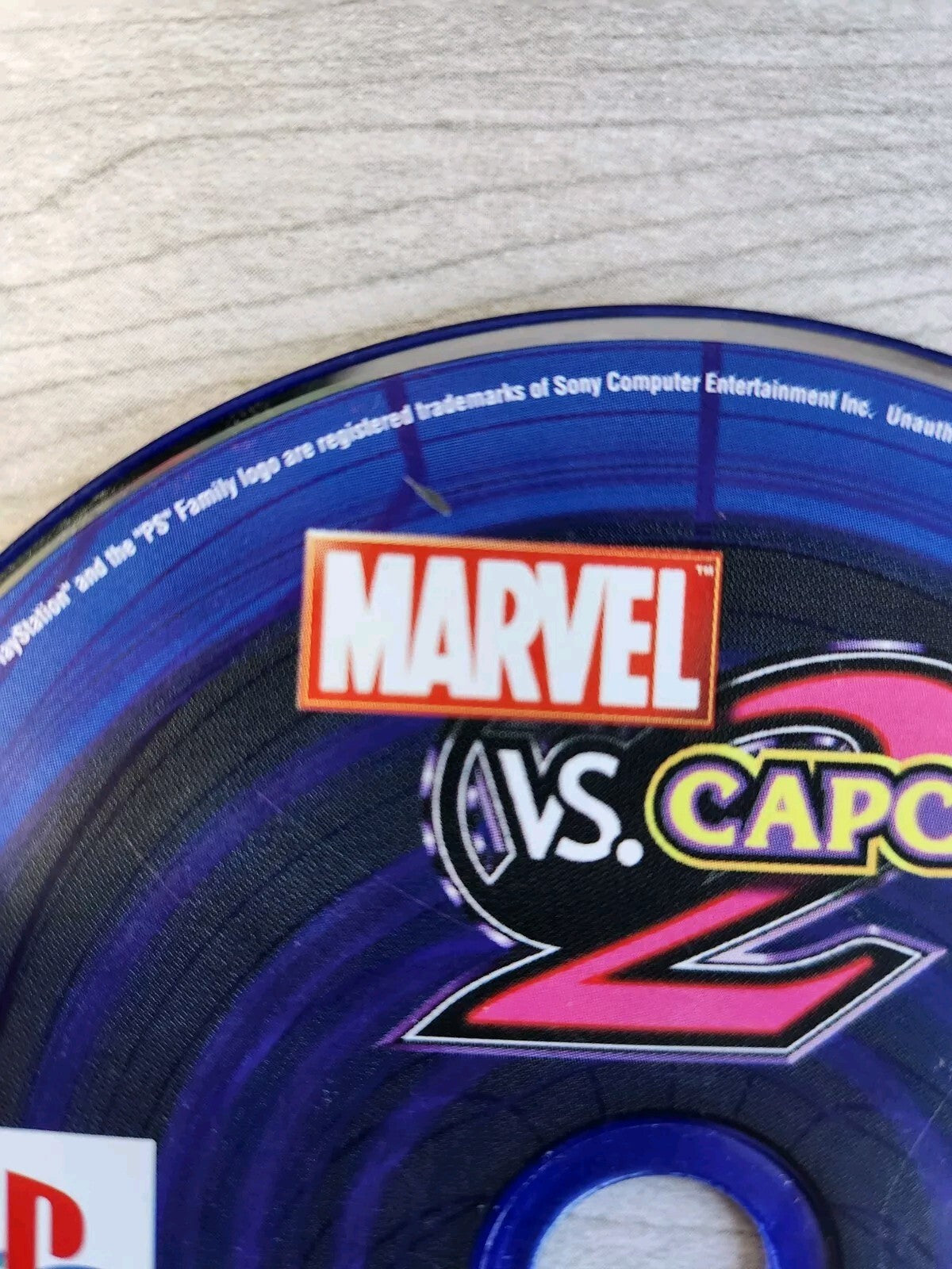 Marvel Vs Capcom 2 PS2 Disc Only Resurfaced Tested And Working See Pics