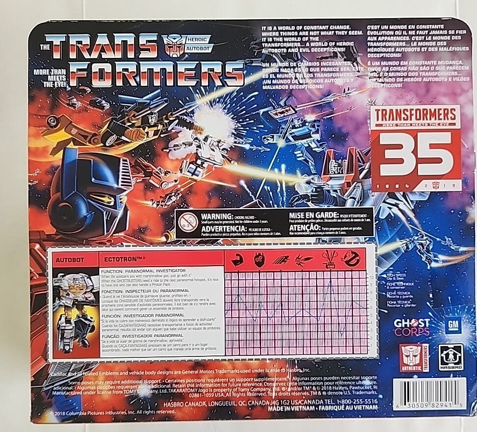 Hasbro Transformers Generations Transformers Collaborative: Ghostbusters Sealed
