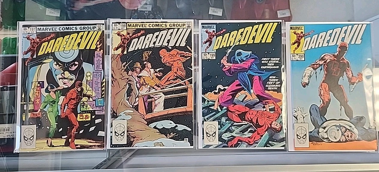 Daredevil #185 - 195 197-200 Lot Of 15 Issues Frank Miller Klaus Janson VF/NM
