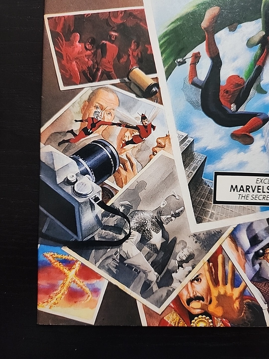 MARVEL AGE #130 1993 1st ALEX ROSS Marvel Cover Newsstand Variant VF Poster Incl
