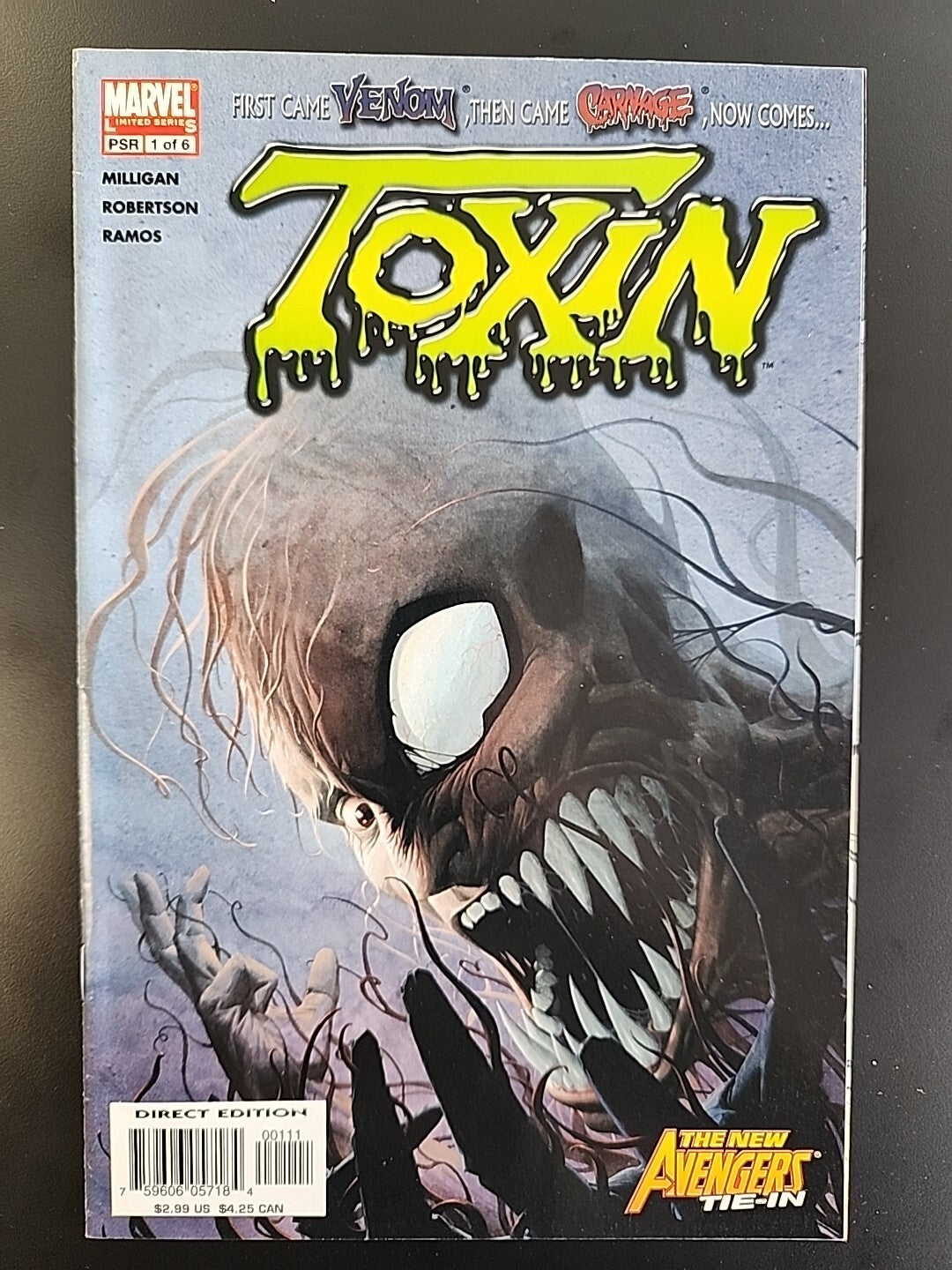 Toxin #1 2 3 4 5 6 Complete Set Venom Carnage F/VF