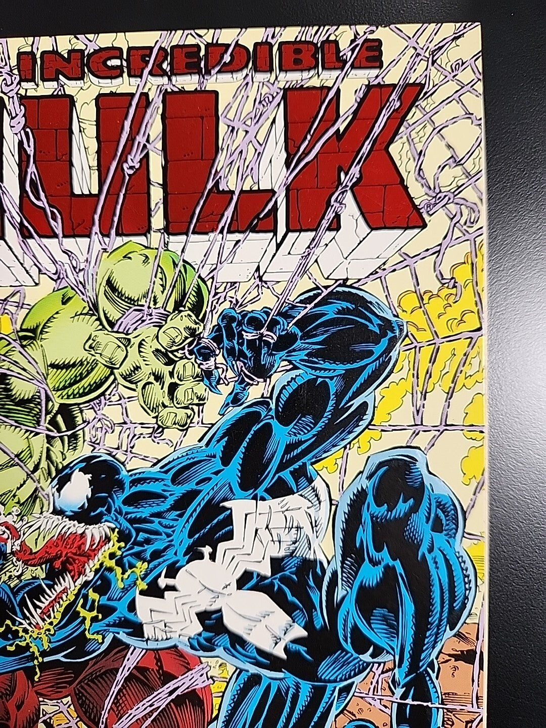 Incredible Hulk vs Venom #1 1994 Marvel Comics Foil Embossed Cover VF +