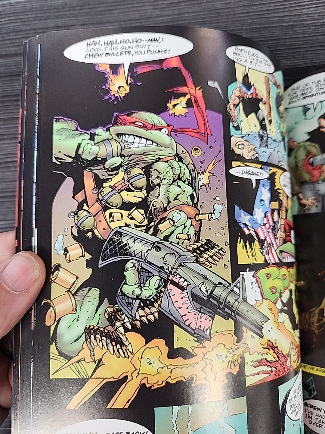 Eastman & Bisley Bodycount Top Shelf 2018 Hardcover TMNT Casey & Raph