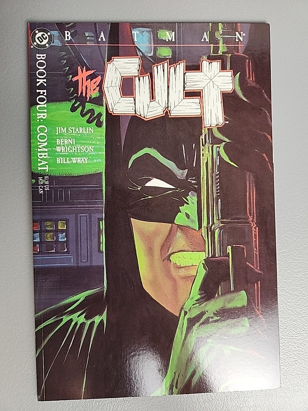 BATMAN THE CULT (1988) #1-4 DC COMICS COMPLETE MINISERIES STARLIN WRIGHTSON NM