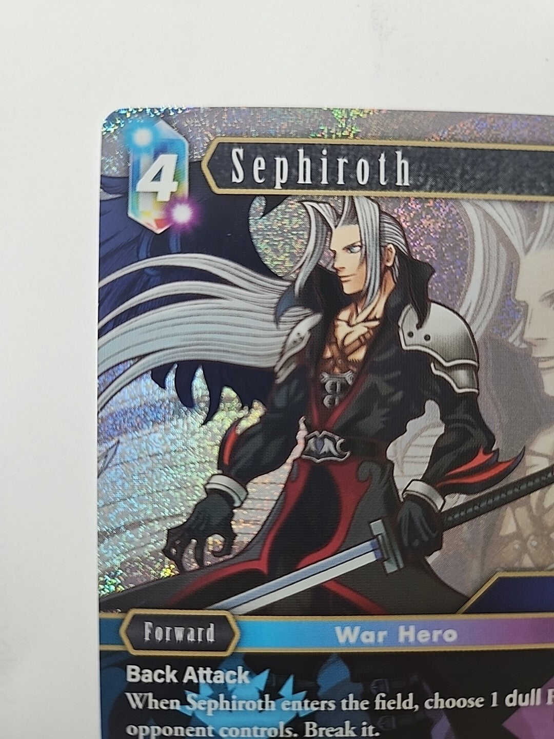 Final Fantasy TCG Opus 18 War Hero Legend Sephiroth MINT/NM Foil 18-116L KH