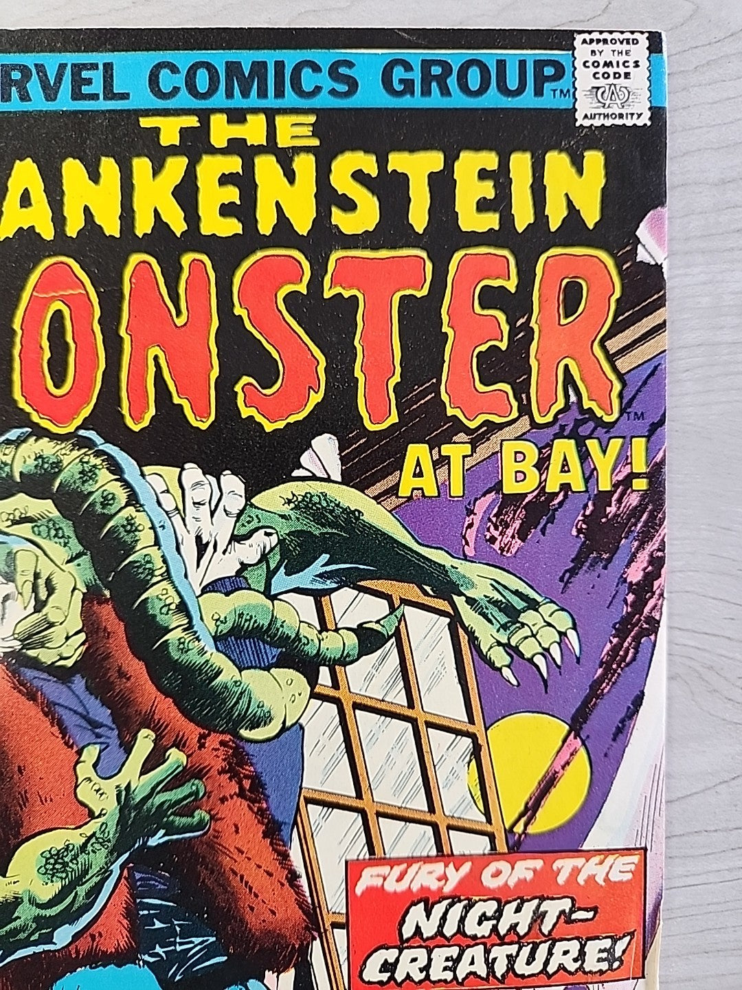 The Frankenstein Monster #14 Marvel Comics 1974 Doug Moench Val Mayerik VF-