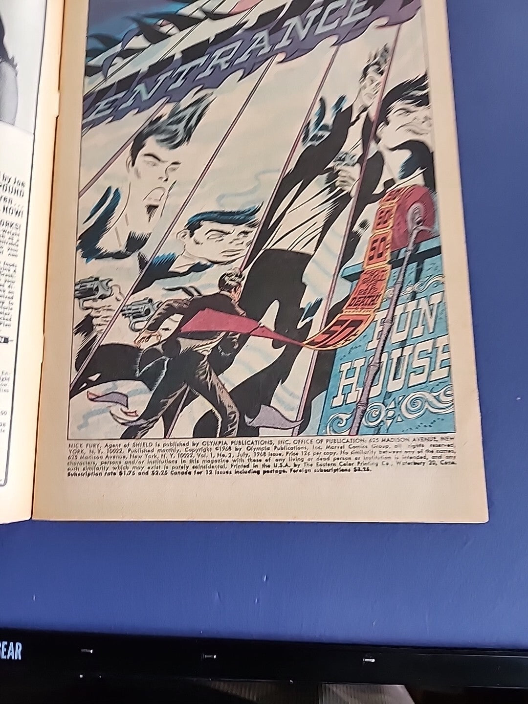 (1968) Nick Fury, Agent of SHIELD #2 SILVER AGE! 2ND ISSUE!
