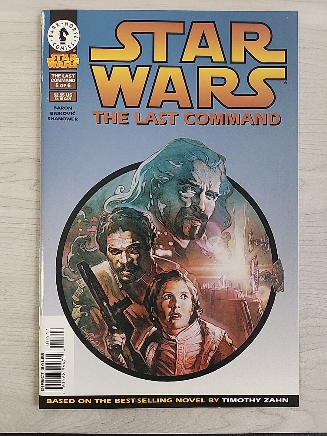 Dark Horse Comics Star Wars THE LAST COMMAND Comic Book Set 1-6 Newsstand 1 & 3