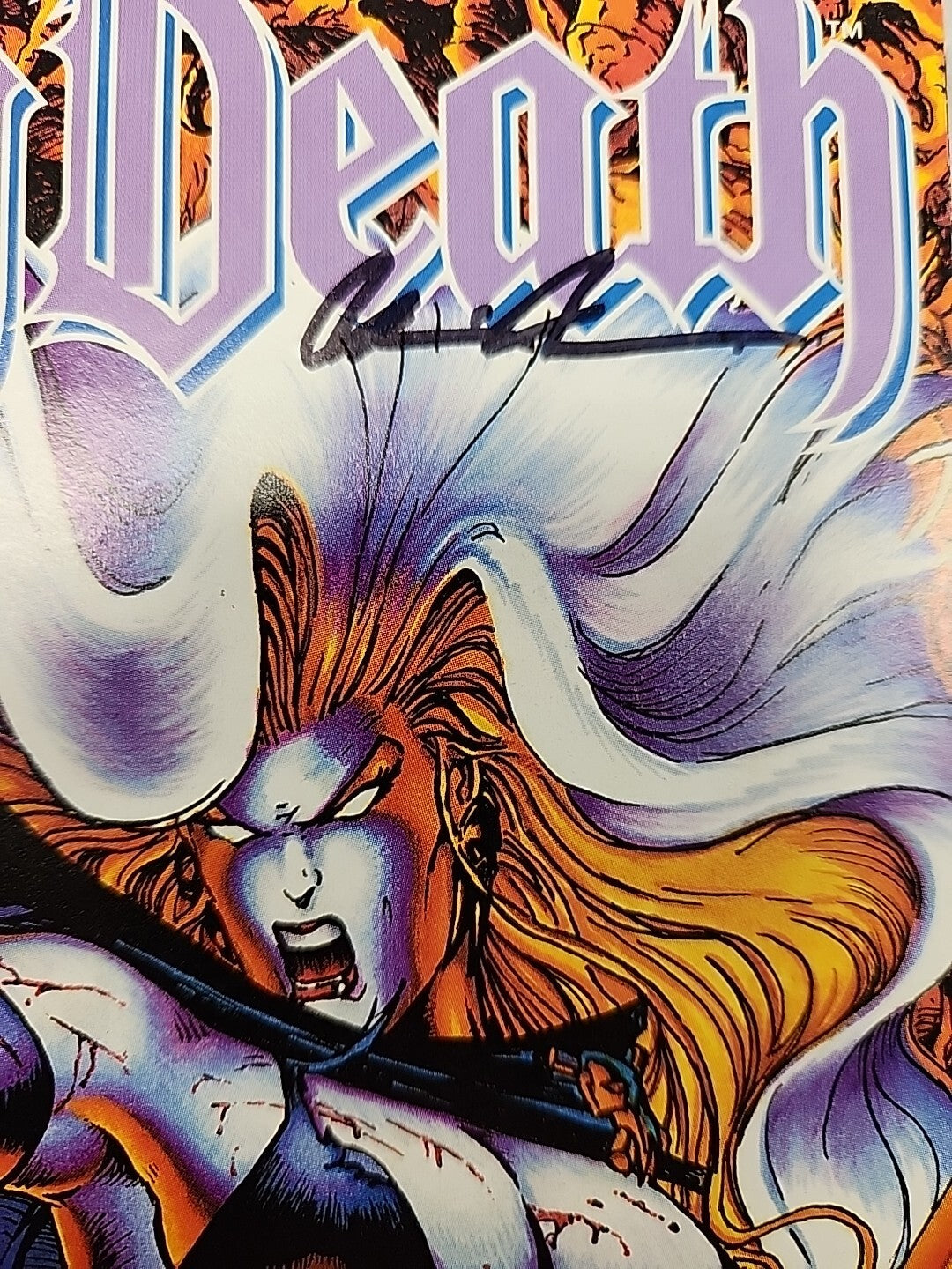 Lady Death Vol 1 #3 Signed by Brian Pulido (Chaos, 1994) VF/NM With COA
