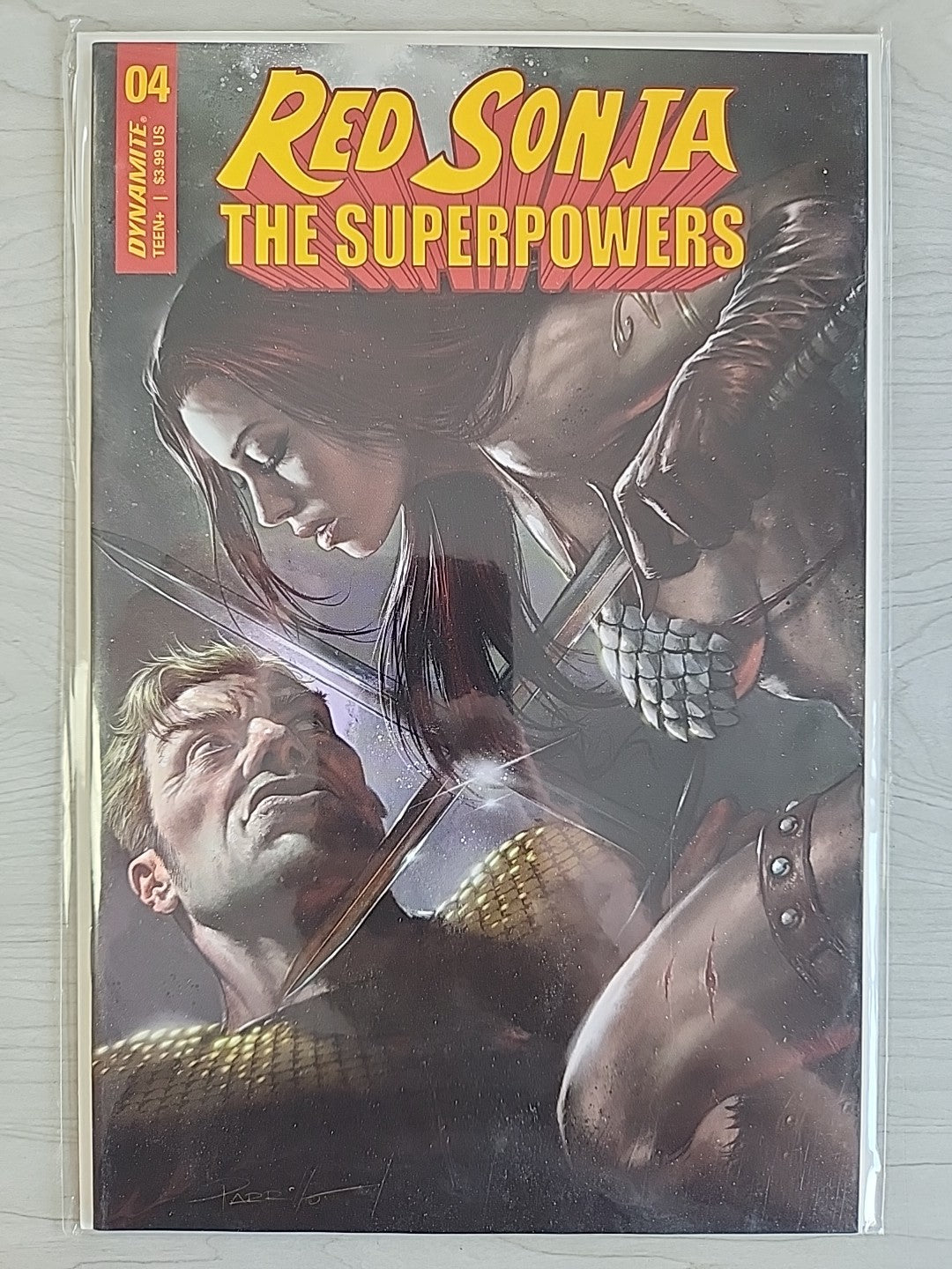 Red Sonja The Superpowers #1-5 Complete Series Lot NM Dynamite Parillo Covers