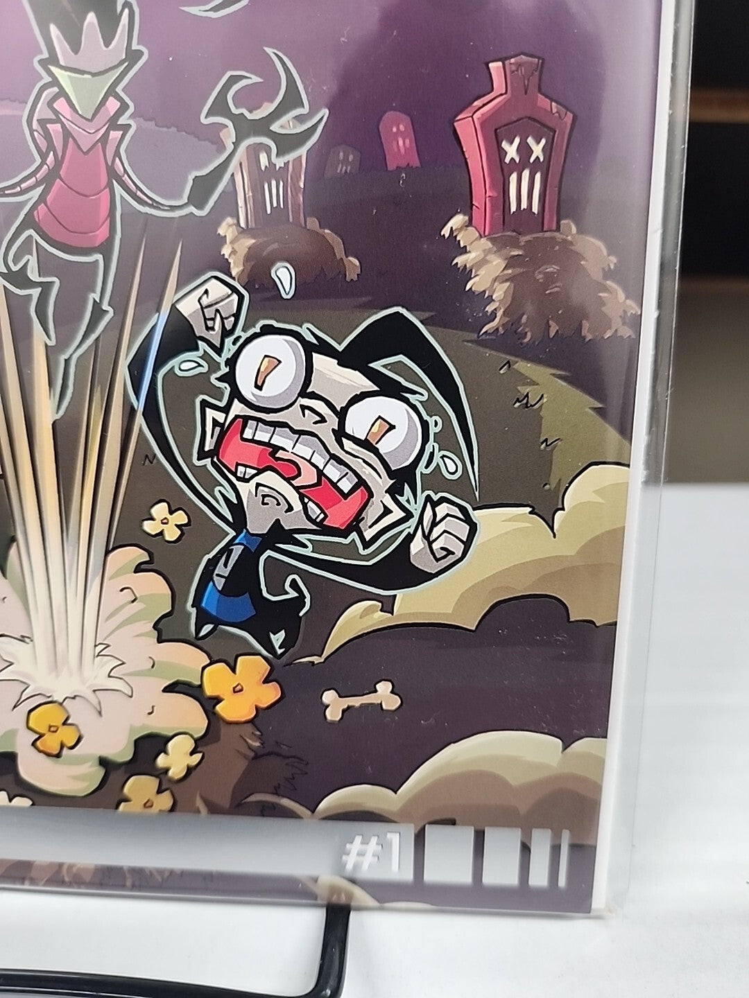 INVADER ZIM #1 ONI 25TH ANNIVERSARY FOIL EDITION NM Near Mint We Combine