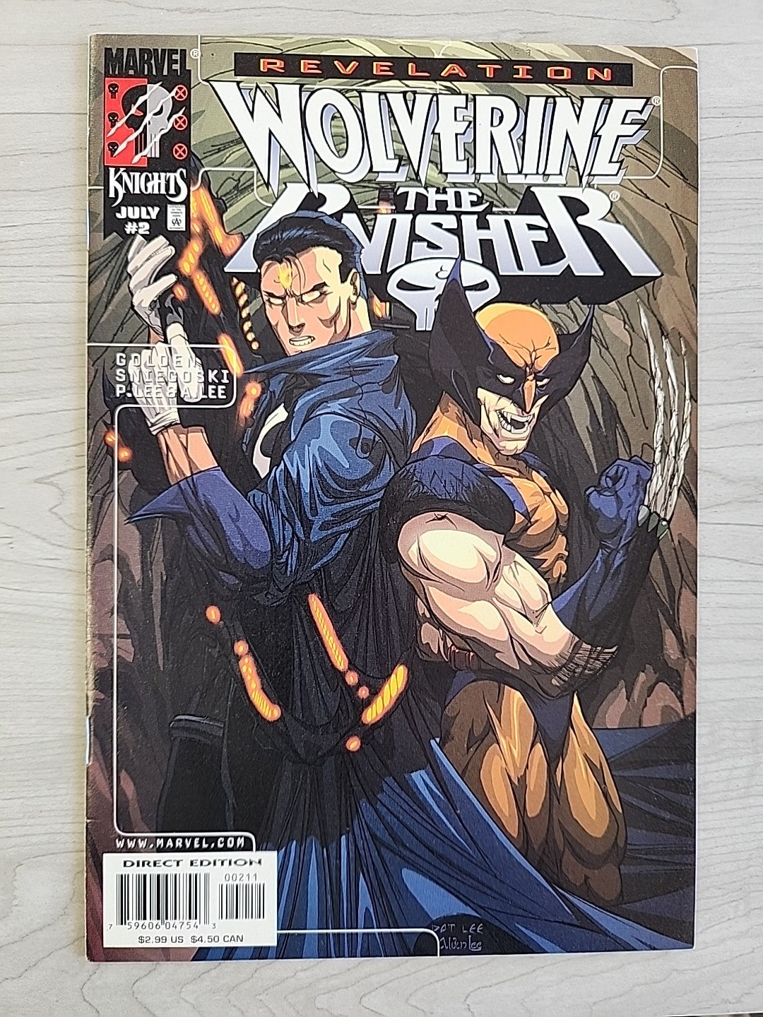 Wolverine/Punisher: Revelation #1-4 Complete Set (1999) Marvel Comics