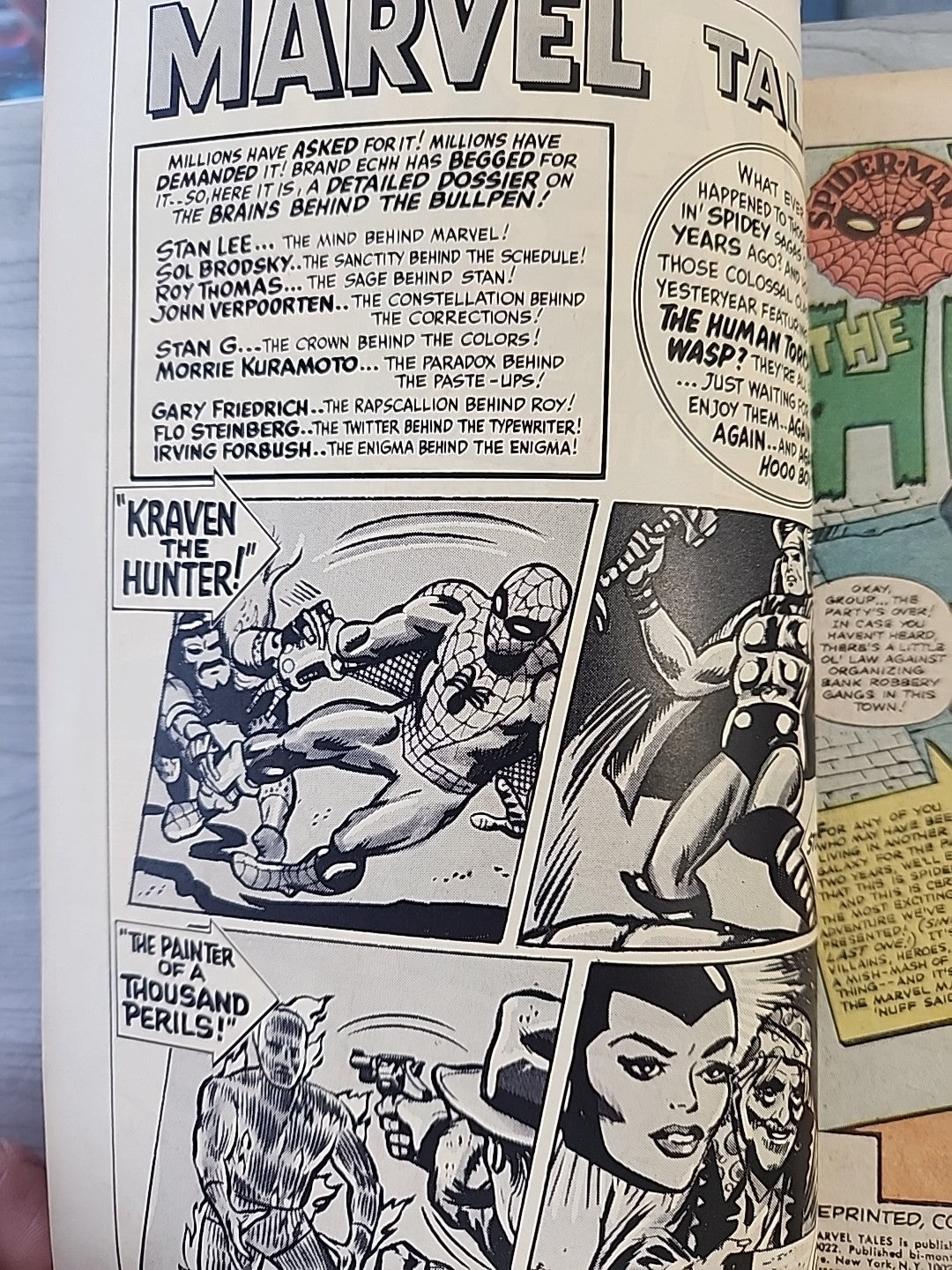 Marvel Tales #10 VF Spider-Man 1st Kraven Marvel Siler Age 1967 ASM #15