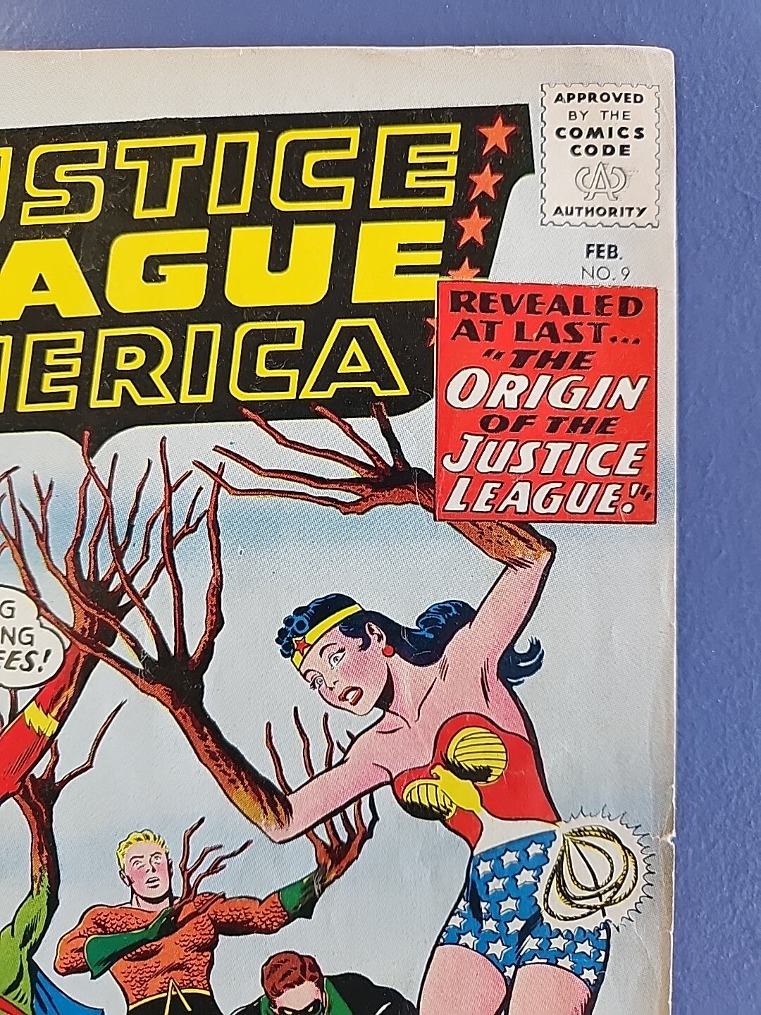 Justice League of America #9 VG/FN 1962 Justice League Origin DC Comics