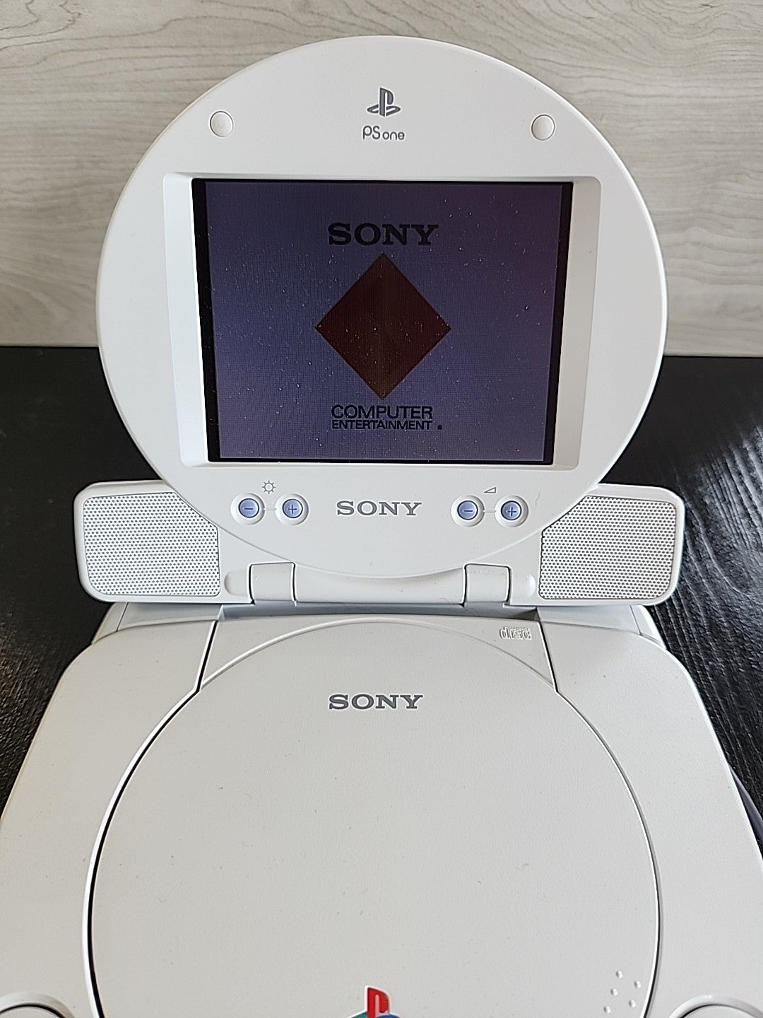 Sony PlayStation One LCD Complete (SCPH-141) Tested & Working See Pics