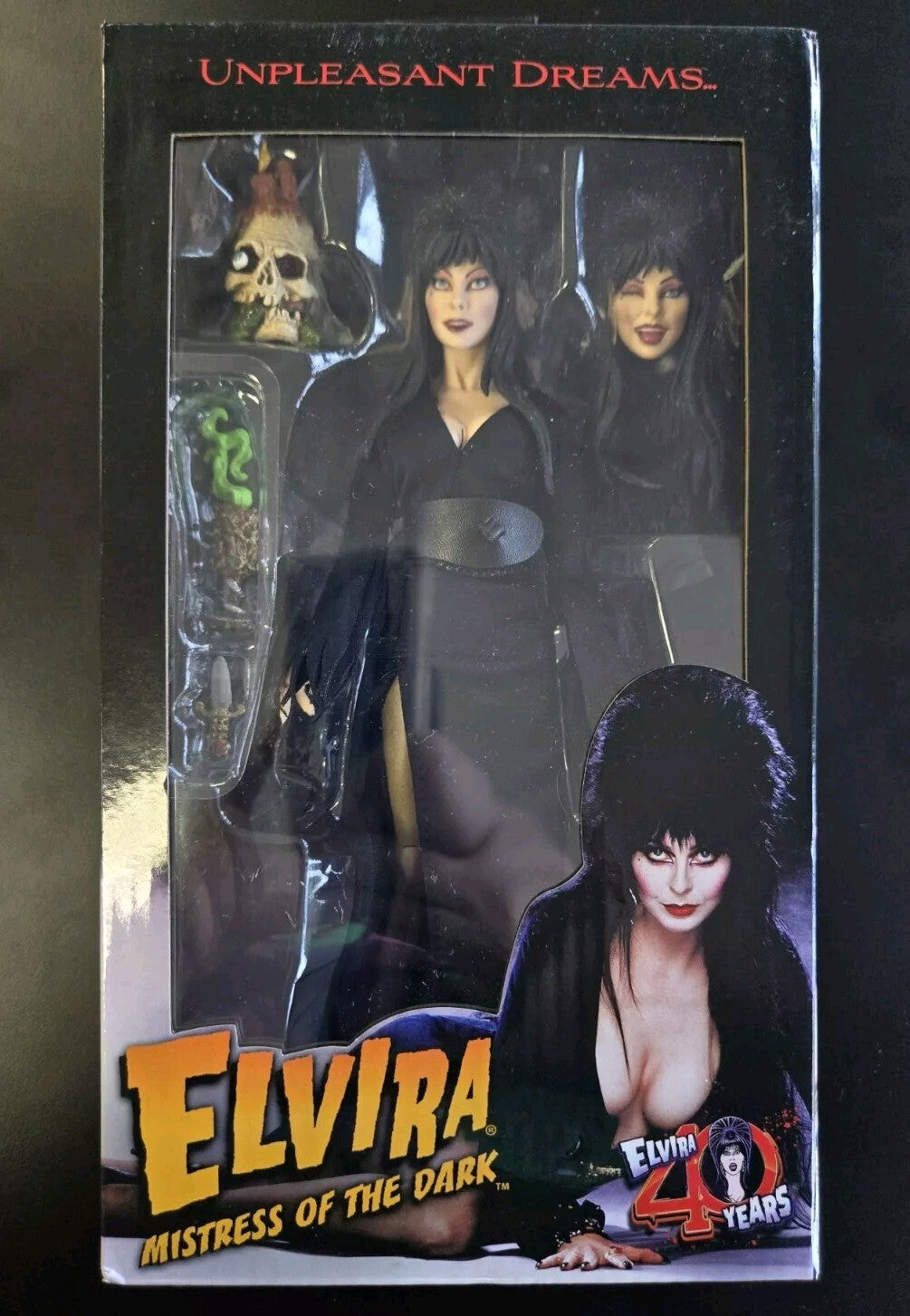 Elvira Mistress Of The Dark Unpleasant Dreams 40 Years Of Elvira Brand New Necca