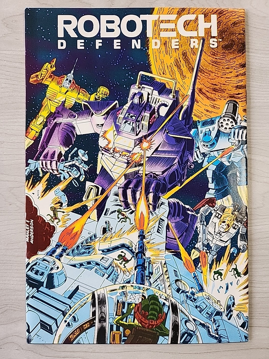 DC Comics Robotech Defenders Complete Set Lot # 1 January 1985 & 2 April 1985