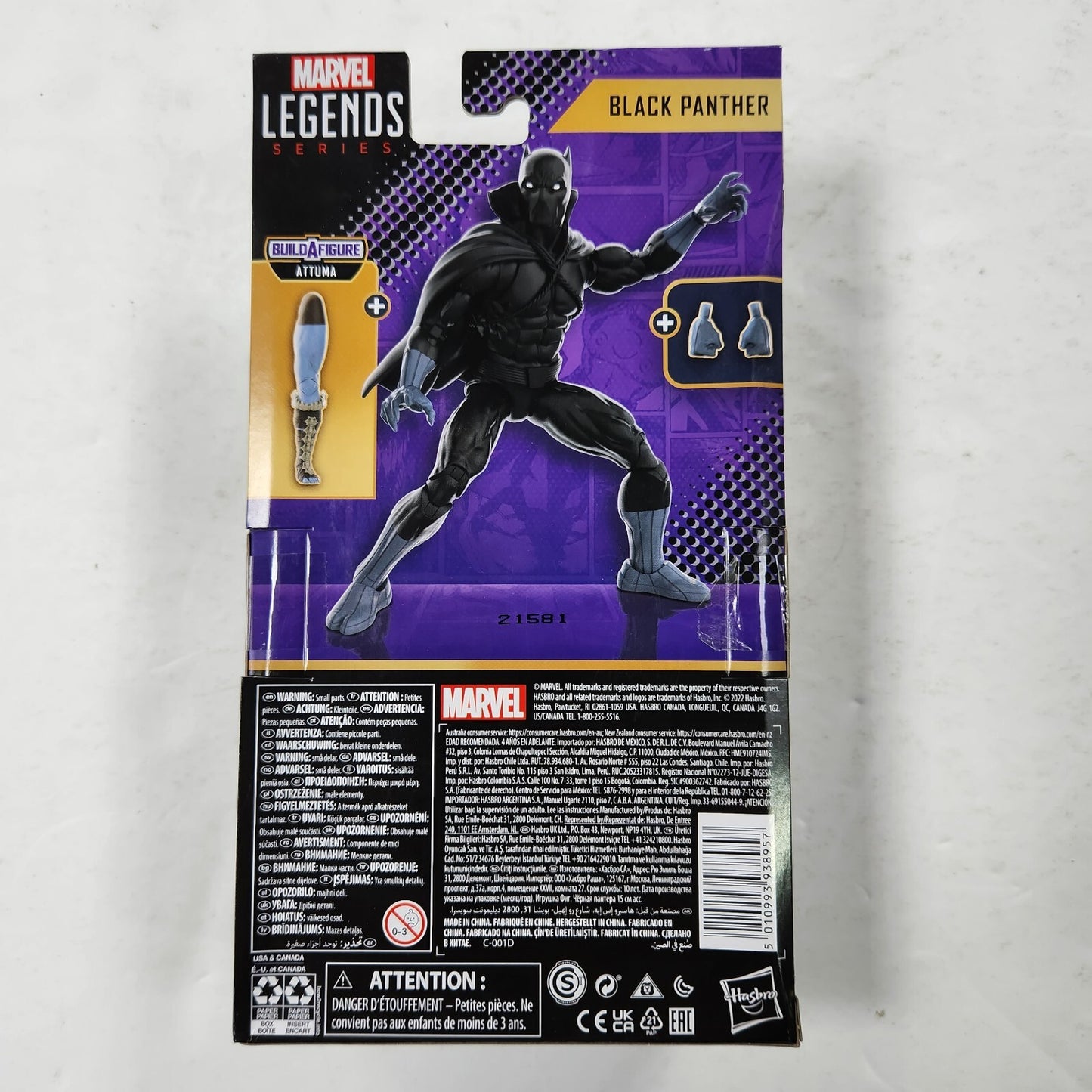 Marvel Legends Series Black Panther Classic Comics BAF Attuma 🔥🔥 Hasbro