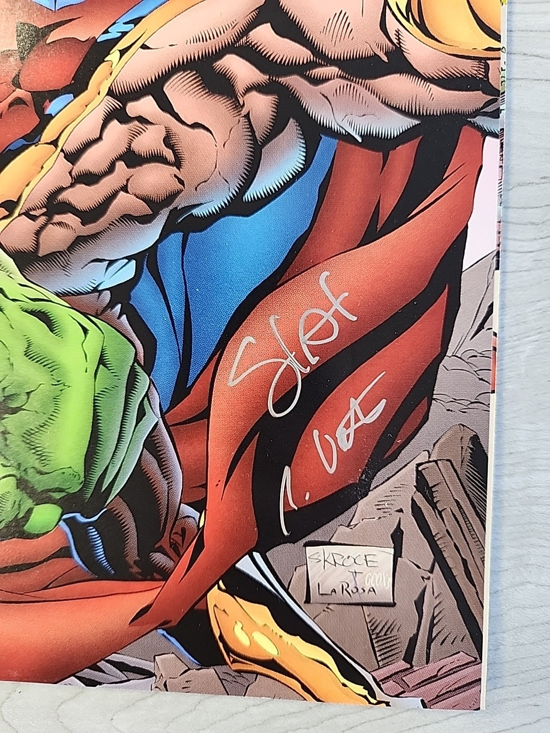 Prime vs Hulk 0 Signed John Statema Rodney Gates Exclusive Super Premium COA NM