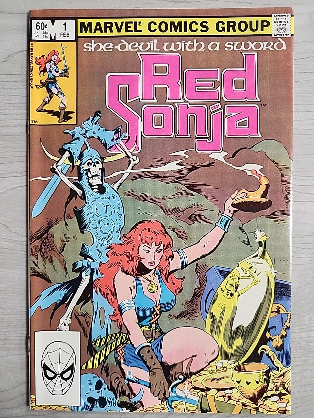 Red Sonja Vol. 2 #1, #2 (MARVEL Comics 1982) VF/NM She-Devil With A Sword