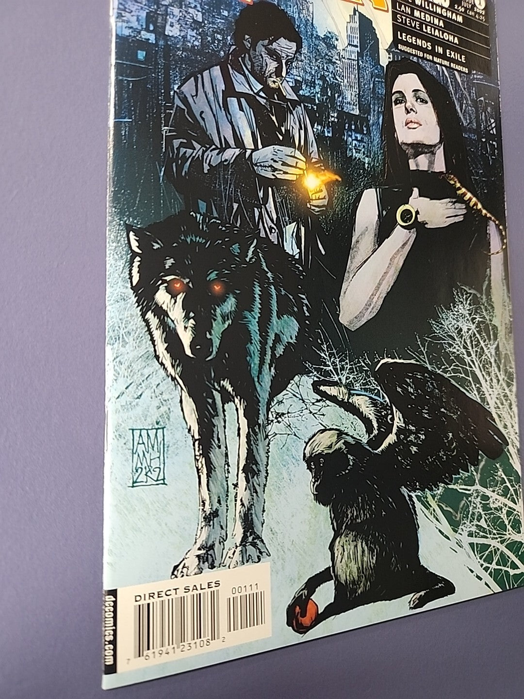 Fables #1 (2002) Alex Maleev Variant Cover Vertigo Dc Comics 1st Print
