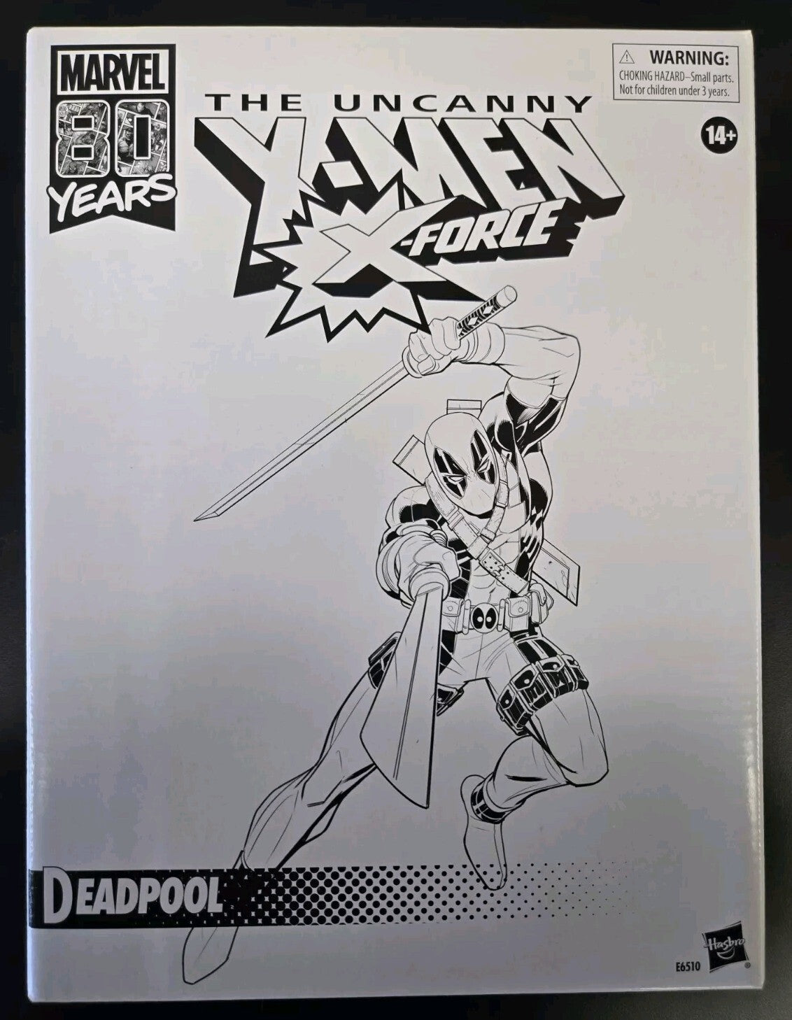 Marvel Legends Uncanny X-Men X-Force Retro Deadpool - Complete With Mailer Box