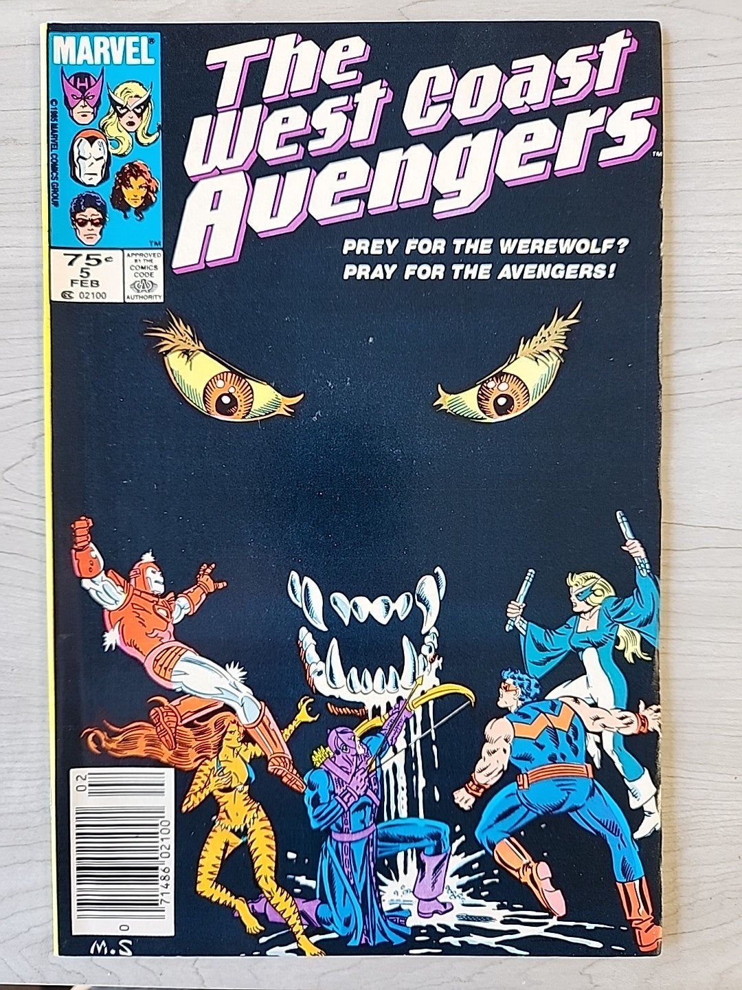 The West Coast Avengers #1 2 3 4 5 6 7 8 9 Newsstand Marvel Comics 1985 VF/NM