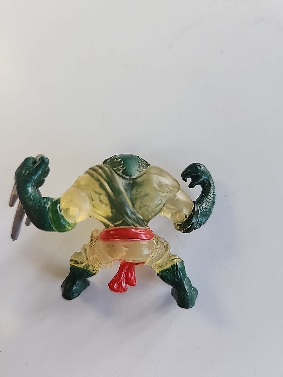 2004 Moose Hisss Fist Full Of Power #3 Crystal Version Used Rare