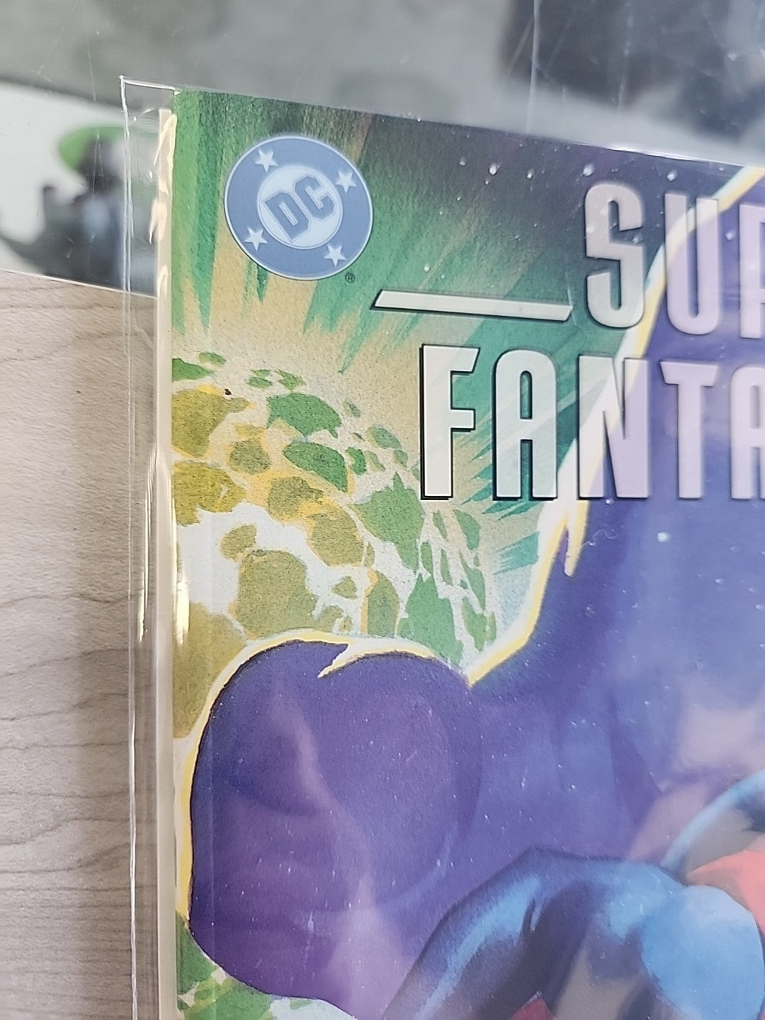 Superman / Fantastic Four Treasury Comic Signed Alex Ross & Dan Jurgens COA 1999