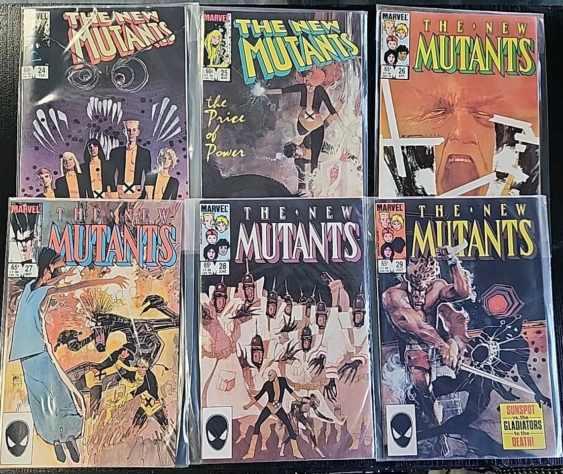 New Mutants #1-45 Lot Of 45 Marvel Comics Demon Bear No Missing Issues VF/VF+