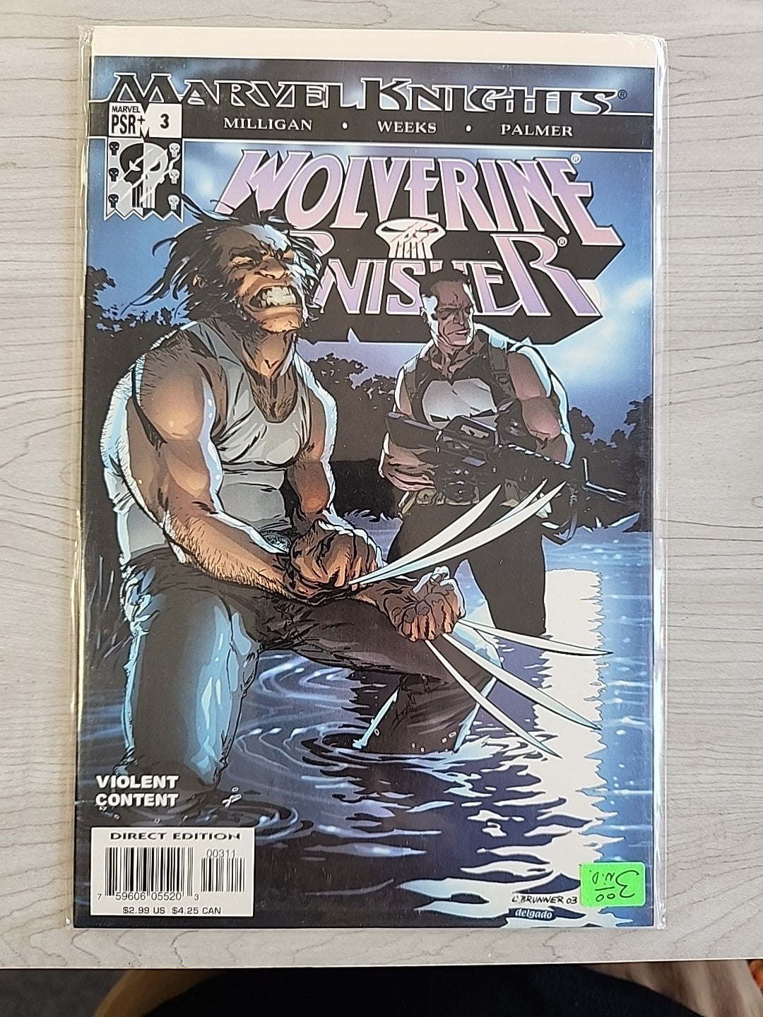 Marvel Knights: Wolverine Punisher #1-5 Milligan Lee Weeks 2004 Marvel Comics