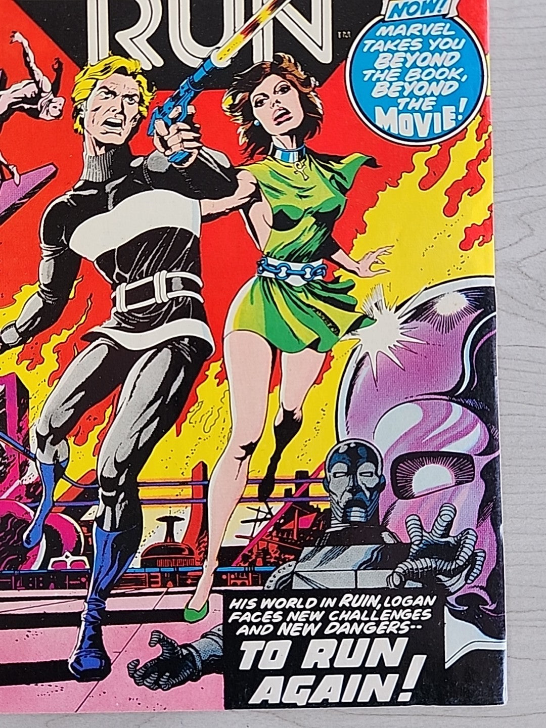 Logan's Run Vol. 1 #6 June 1977 Newsstand Bronze Age Marvel Comics FN+