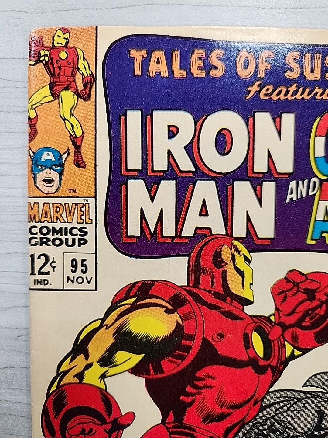 Tales of SUSPENSE # 95 1967 VG/F 4.5-5.0 Silver Age Marvel Stan Lee Gene Colan