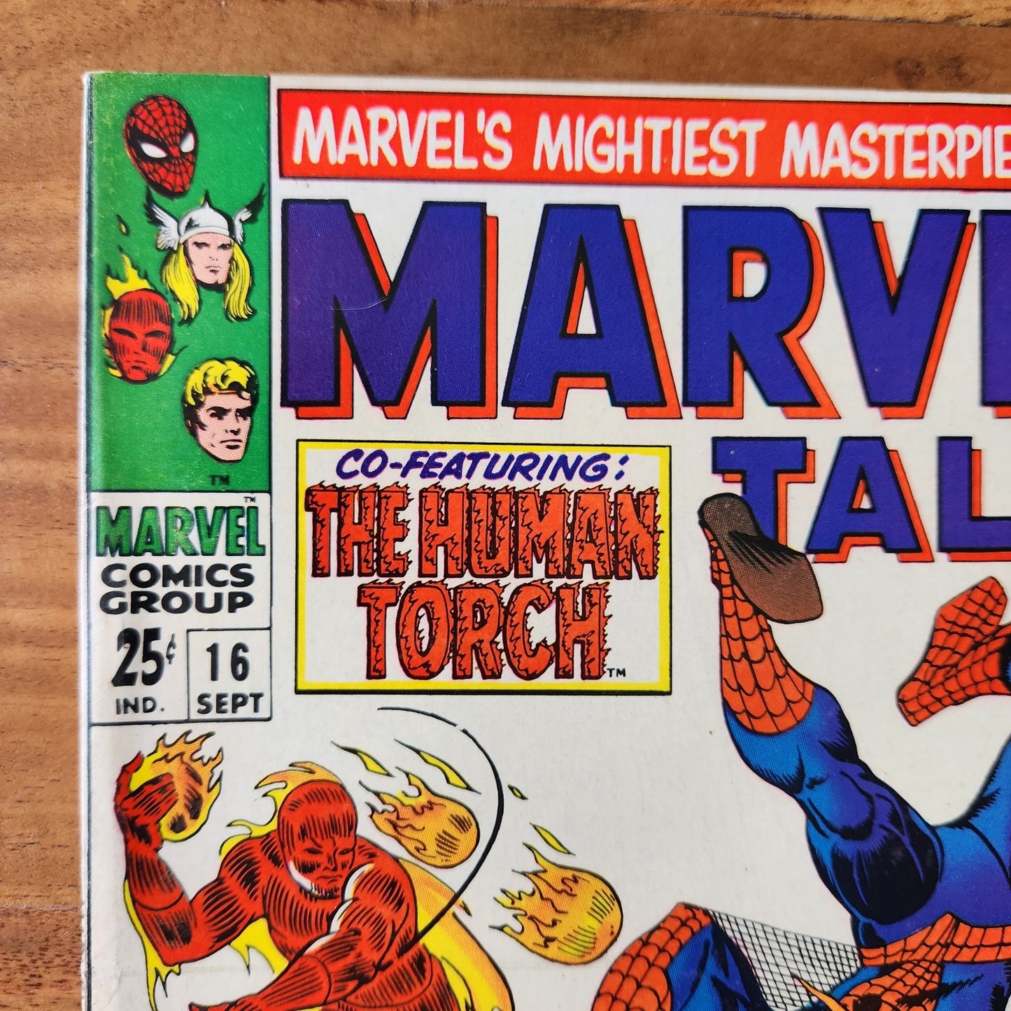 Marvel Tales #16 Steve Ditko Spider-Man Human Torch Marvel Comics 1968 F 6.0