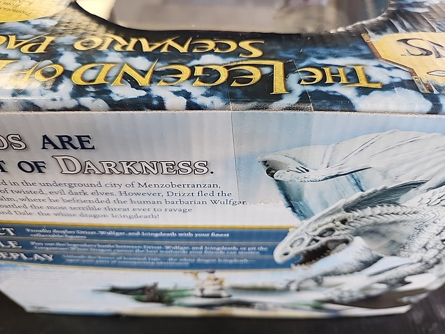 D&D ICONS THE LEGEND OF DRIZZT SCENARIO PACK Brand New *Factory Sealed*