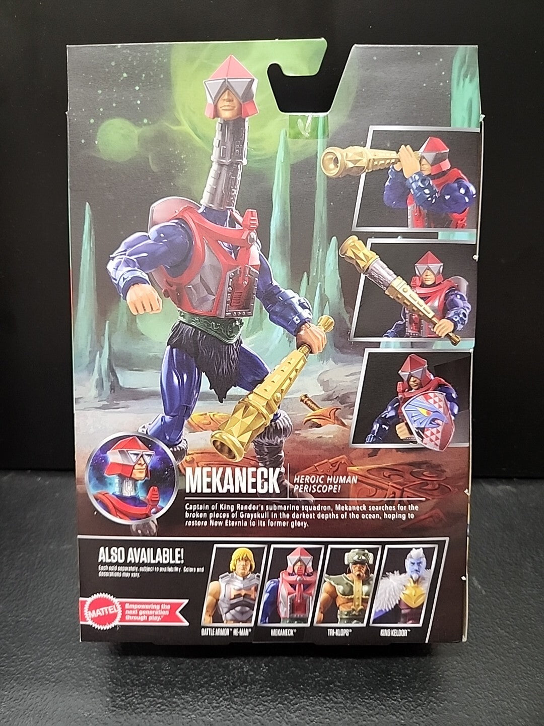 Masters Of The Universe New Eternia Mekaneck Action Figure Masterverse Mattel